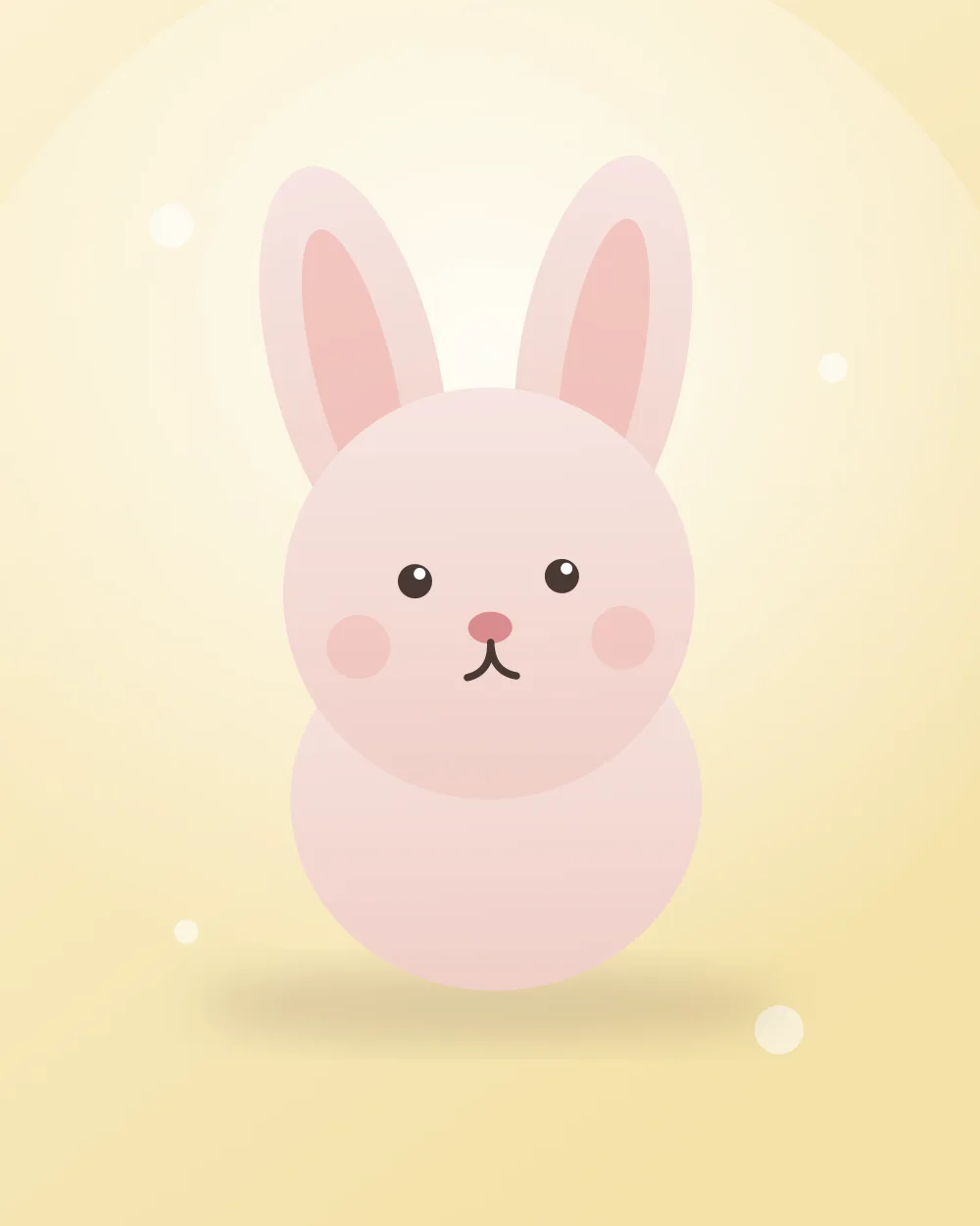 Teddy Comfort Plush, in Soft Blush